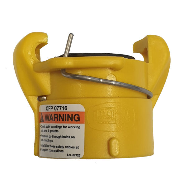 CFP Nylon Kupplung 1 1/4" Feingewinde Clemco-0