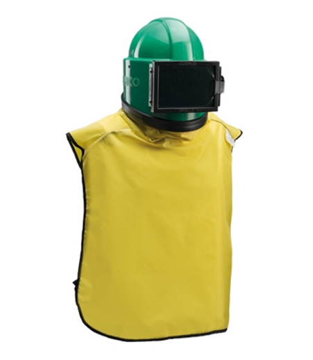 APOLLO 100 CE Strahlhelm mit Nyloncape-0