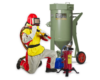 Druckstrahlkessel-Komplettsystem BlastRazor (inkl. Schutzausrüstung)-0