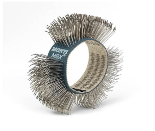 1 Pkg 23mm MBX-Bänder Edelstahl, grob, blau 10Stk/Pkg.-0